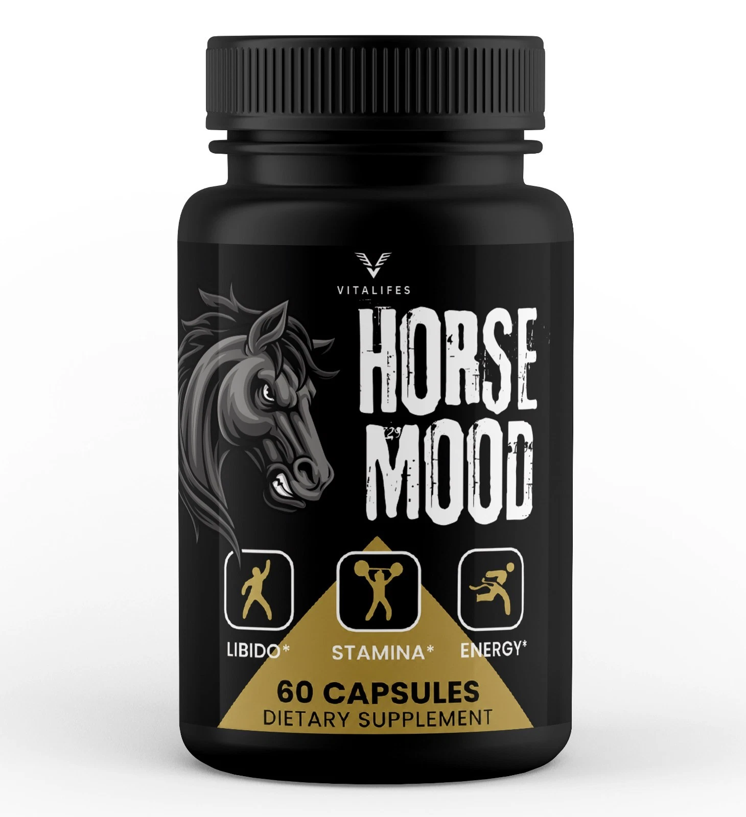 HorseMood men's vitality capsules bottle