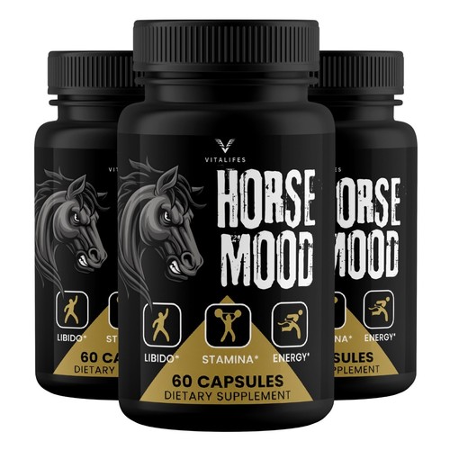 HorseMood men's vitality capsules three-bottle pack